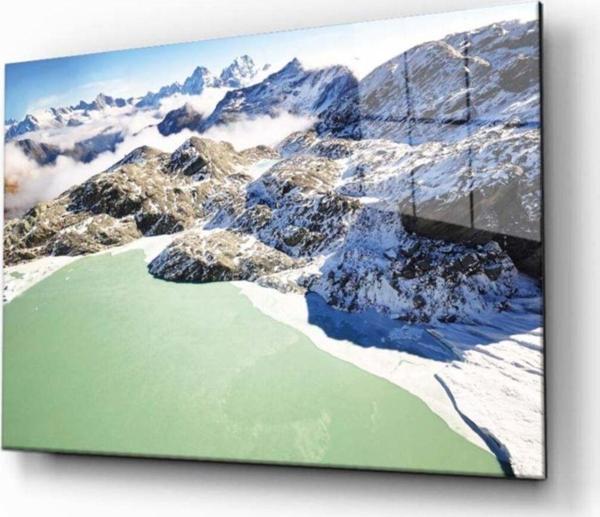 İdealizbiz Doğa Manzara Cam Tablo 4Mm Dayanıklı Temperli Cam - Image 1