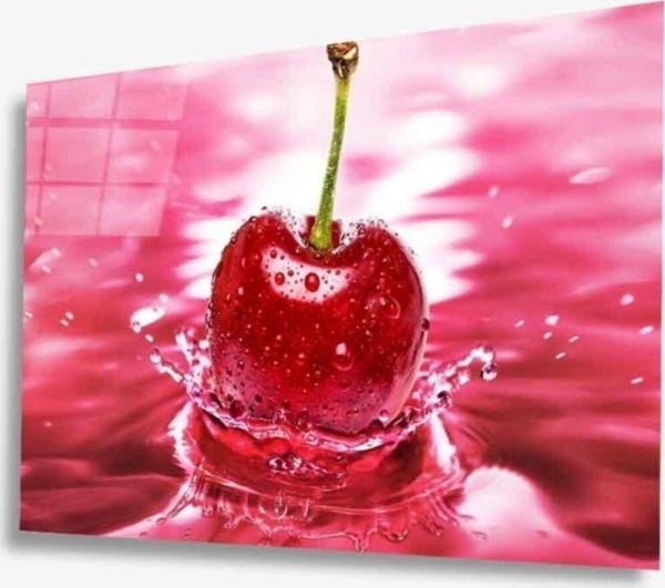 İdealizbiz Meyveler Cam Tablo 4Mm Dayanıklı Temperli Cam - Image 1