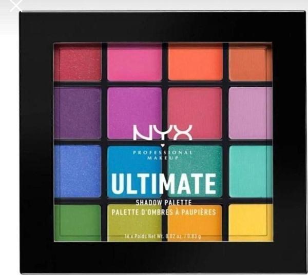 Nyx Professional Makeup Göz Farı Paleti - Ultimate Shadow Palette Brights - Image 1