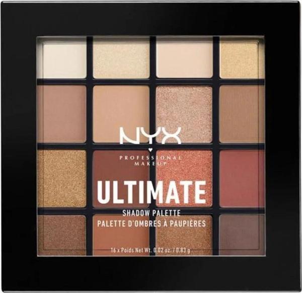 Nyx Professional Makeup Göz Farı Paleti - Ultimate Shadow Pallette Warm Neutrals 800897017644 - Image 1