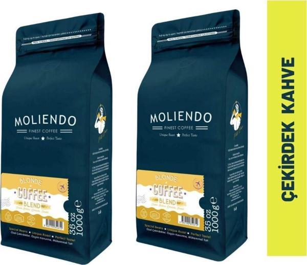 Blonde Coffe Blend Kahve Avantaj Paketi (Çekirdek Kahve) 2*1000 g - Image 1