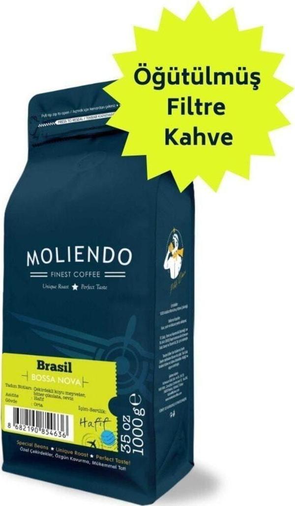 Brasil Bossa Nova Yöresel Kahve (Öğütülmüş Filtre Kahve) 1000 g - Image 1