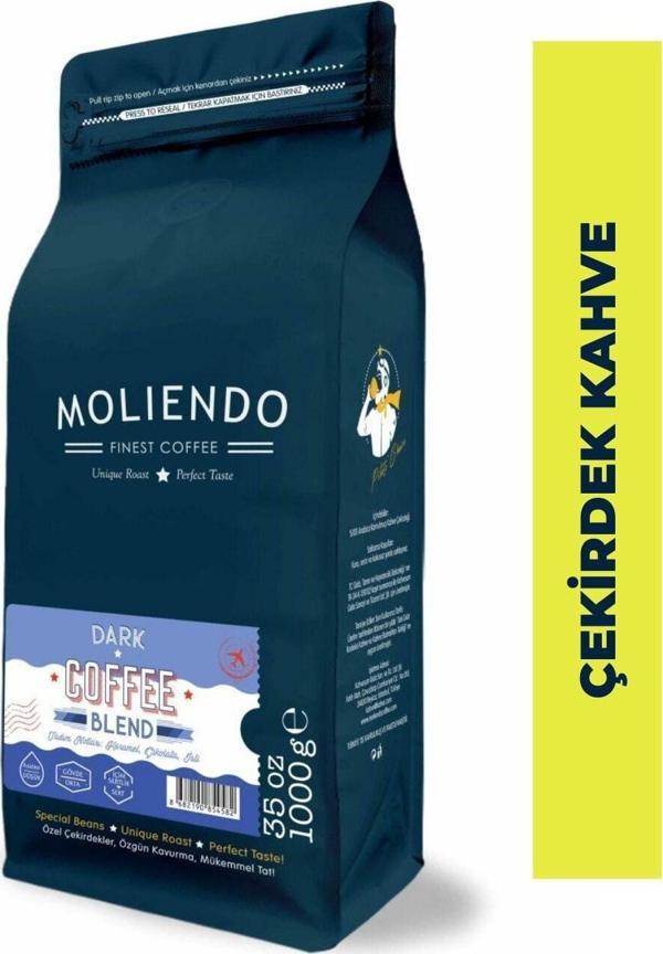Dark Coffee Blend Kahve (Çekirdek Kahve) 1000 g - Image 1