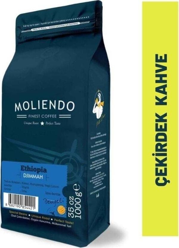 Ethiopia Djimmah Yöresel Kahve (Çekirdek Kahve) 1000 g - Image 1