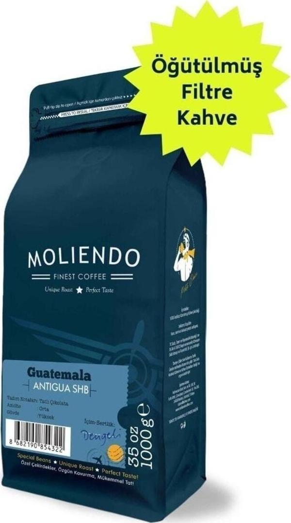 Guatemala Antigua Shb Yöresel Filtre Kahve (Öğütülmüş Filtre Kahve) 1000 g - Image 1