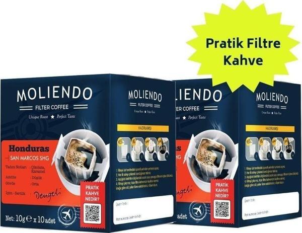 Honduras San Marcos Shg Pratik Filtre Kahve Avantaj Paketi 2*10 Toplam 20 Adet - Image 1
