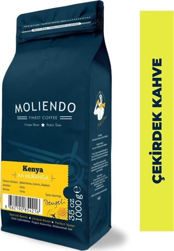 Kenya Aa Muranga Yöresel Kahve (Çekirdek Kahve) 1000 g - Image 1