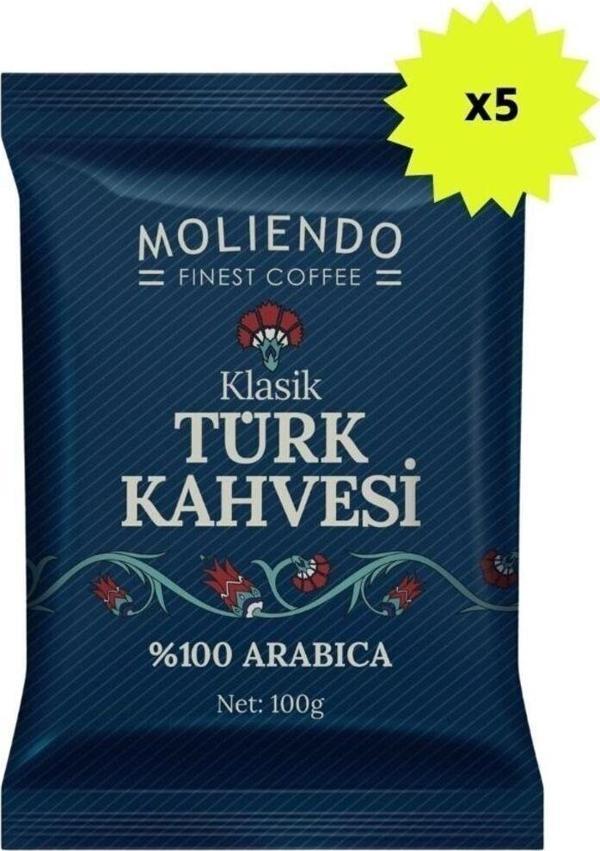 Klasik Türk Kahvesi 100 G 5'li Avantaj Paketi - Image 1