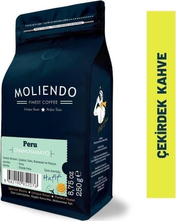 Peru Chanchamayo Yöresel Kahve (Çekirdek Kahve) 250 g - Image 1