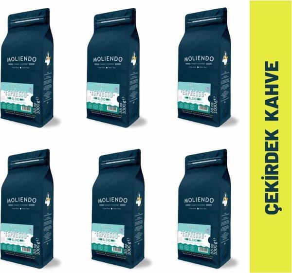 Ravello Espresso Blend Kahve Avantaj Paketi (Çekirdek Kahve) 6*1000 g - Image 1