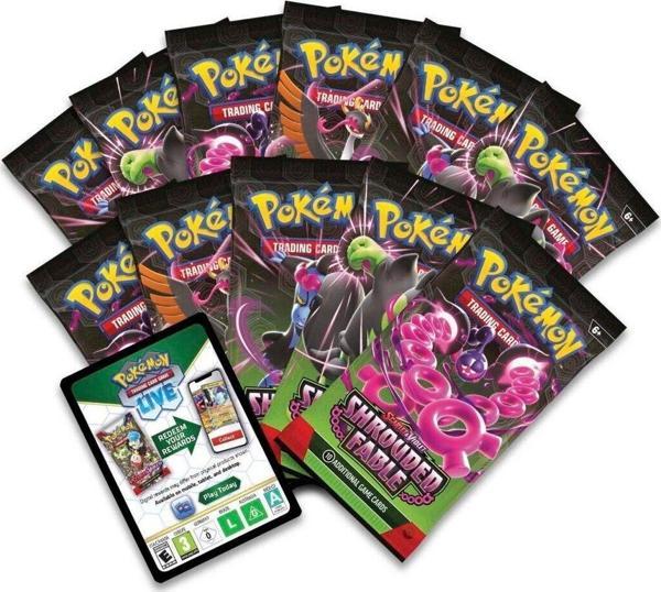 Pokemon Shrouded Fable Scarlet&vıolet Seri Oyun Kartı 4 Paket - Image 1
