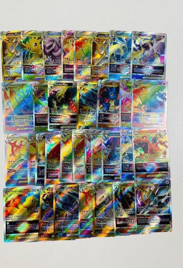 Pokemon Vstar Oyun Kartı Özel Ve Parlak Kart (25 Adet) - Image 1