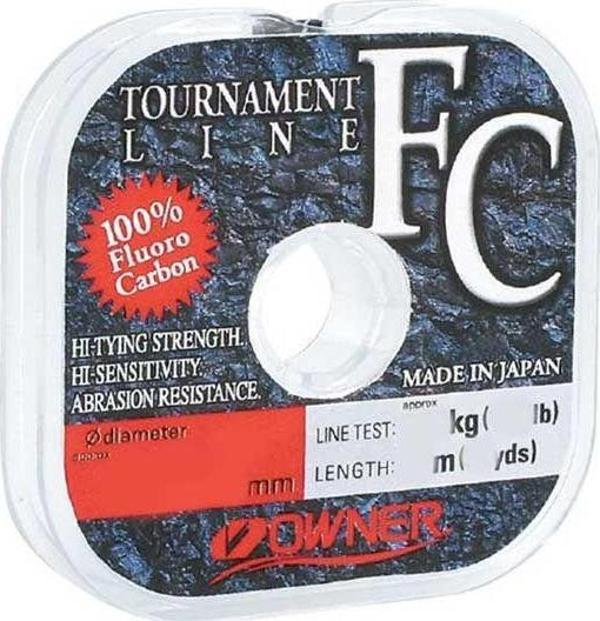 Owner Tournament 0,18 Mm 50mt Flouro Carbon Misn. - Image 1