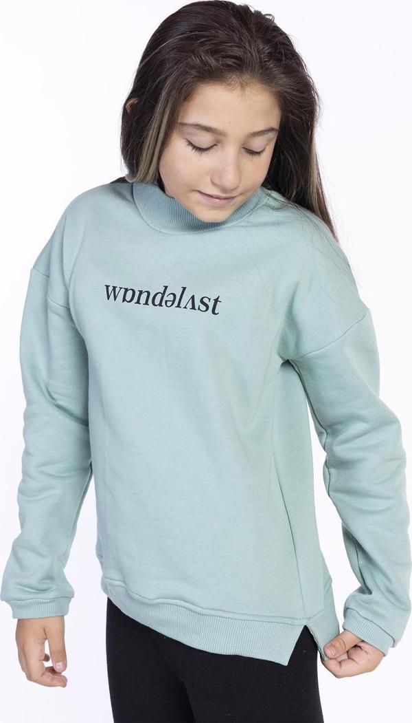 Toontoy Kız Çocuk Balıkçı Yaka Sweatshirt - Image 1