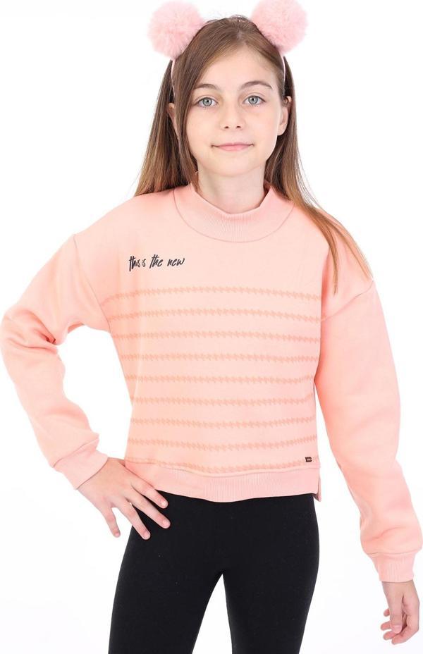 Toontoy Kız Çocuk Baskılı Sweatshirt - Image 1