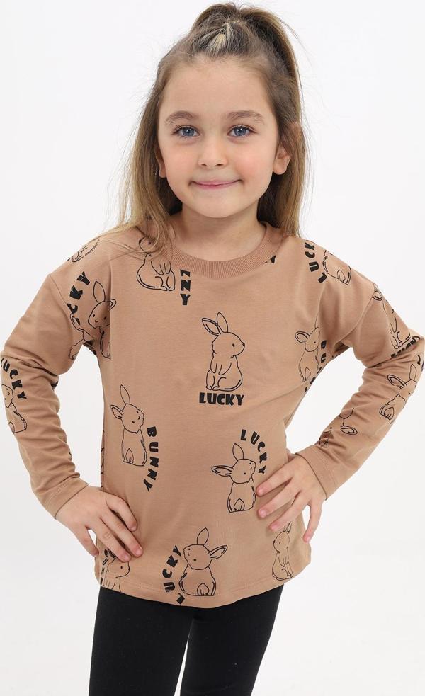 Toontoy Kız Çocuk Baskılı Sweatshirt - Image 1
