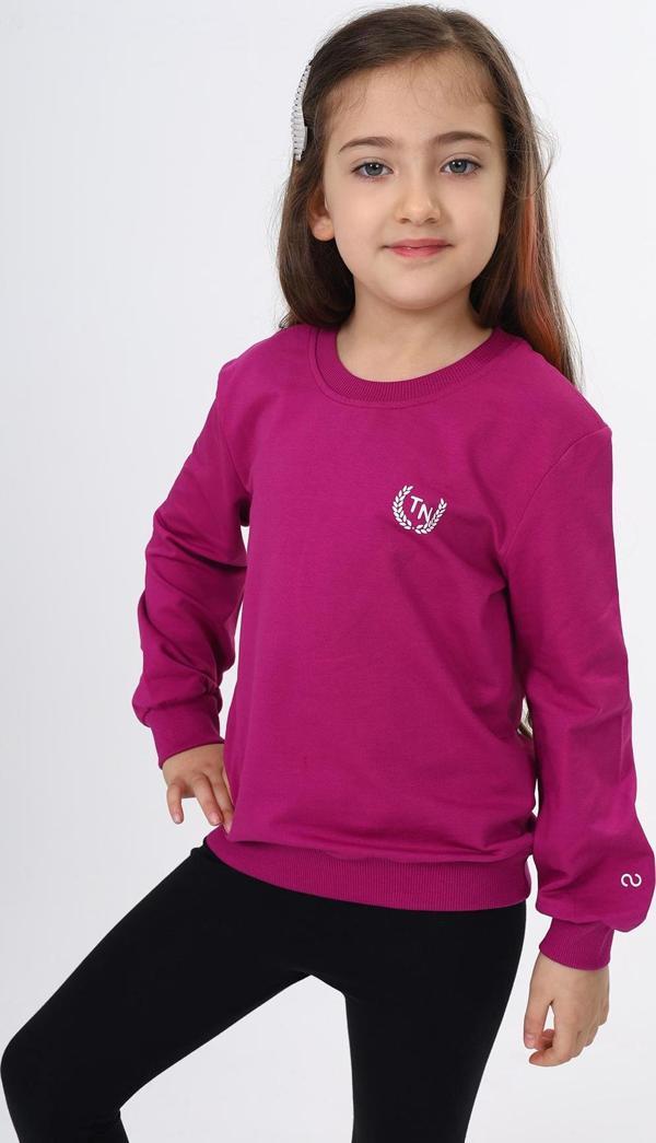 Toontoy Kız Çocuk Göğüsü TN Baskılı Sweatshirt - Image 1