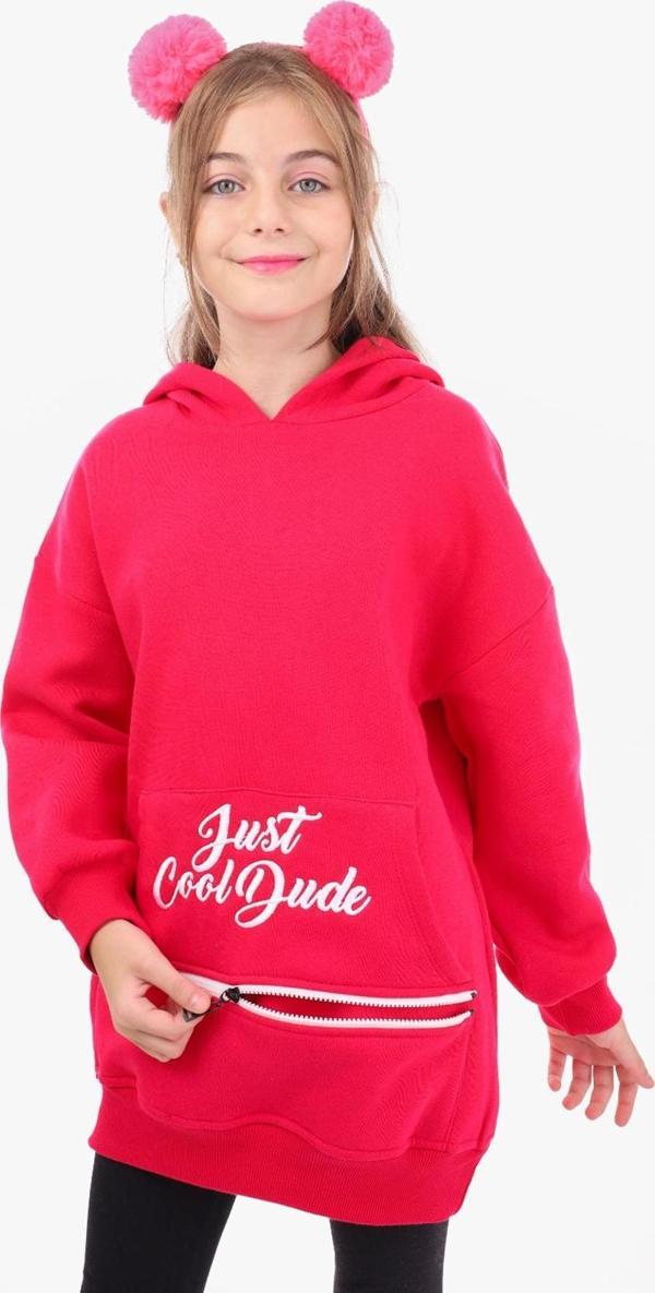 Toontoy Kız Çocuk Nakışlı Sweatshirt - Image 1