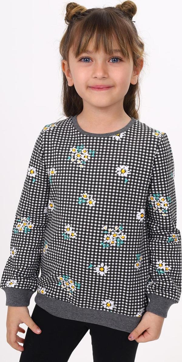 Toontoy Kız Çocuk Papatya Baskılı Sweatshirt - Image 1