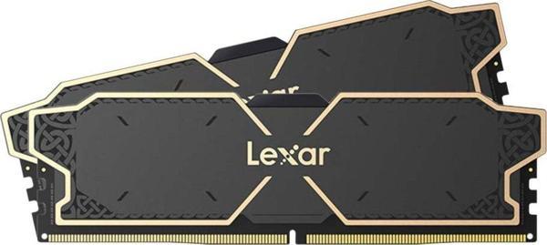 Lexar Thor OC 32GB (2x16GB) 6000MHz CL38 Intel XMP 3.0 / AMD EXPO DDR5 Heatsink Siyah Ram (LD5U16G60C38LG-RGD) - Image 1