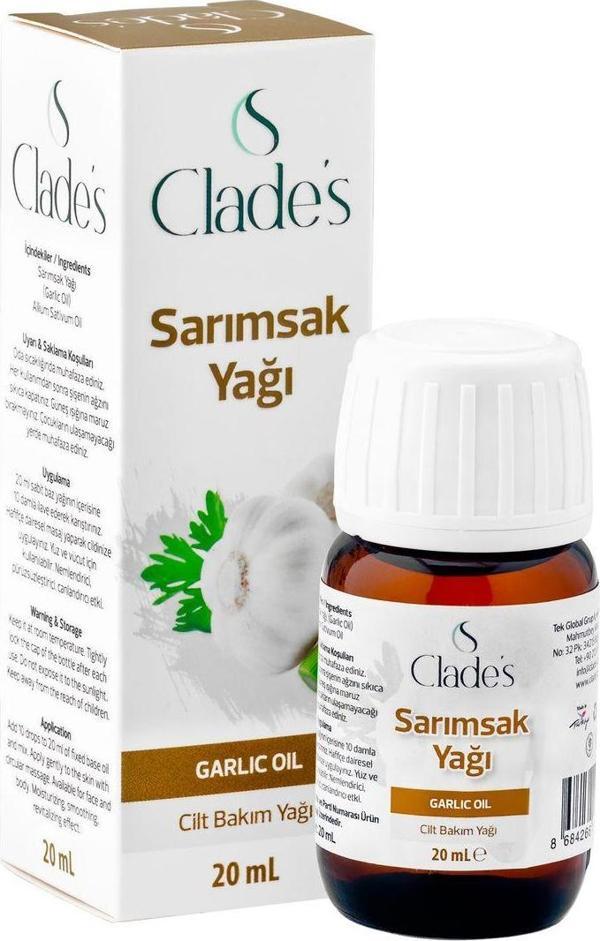 Sarımsak Yağı 20 ml - Cilt Bakım Yağı Garlic Oil - Image 1