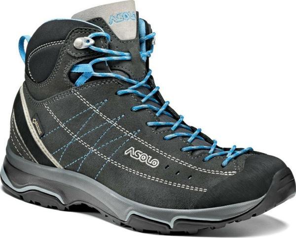 Asolo Nucleon Mid GV ML A40029 00 A772 Graphite/Silver/Cyan Blue Kadın Outdoor Bot - Image 1