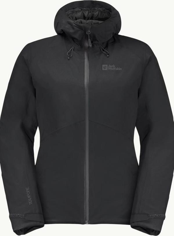 Jack Wolfskin 1111592_6000 Wisper Ins JKT W Black Kadın Outdoor Ceket - Image 1