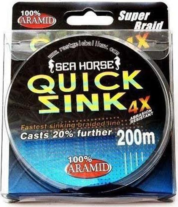 Sea Horse Quick Sink 0,30 Mm 200mt 4x İpek Misina - Image 1