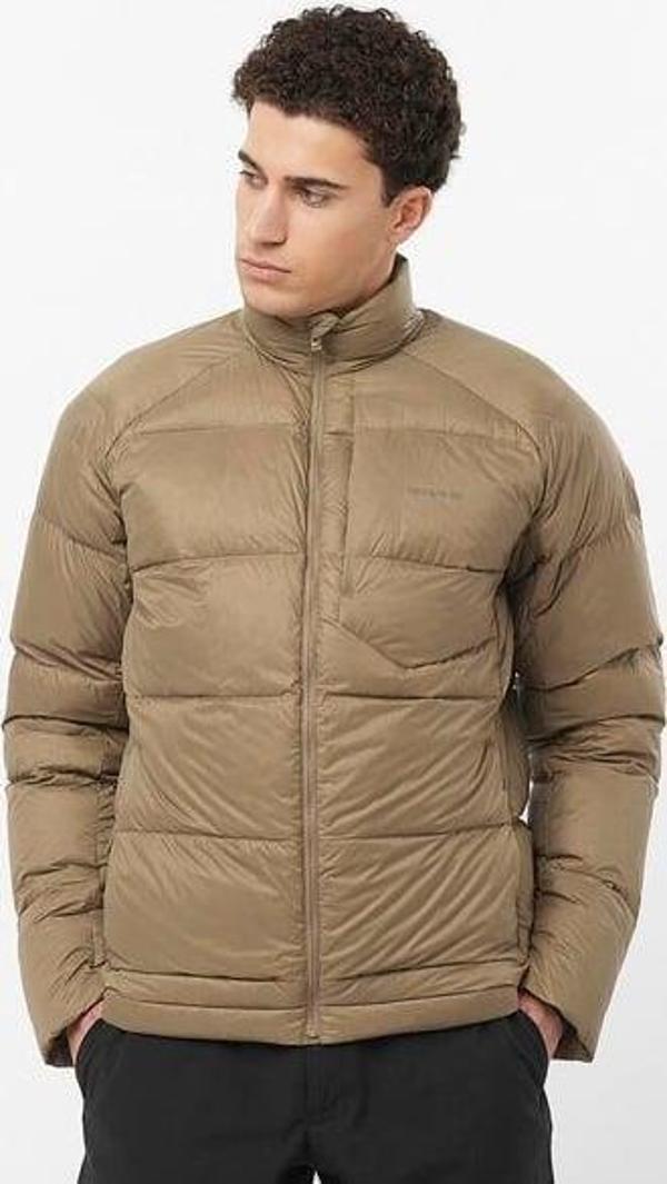 Salomon LC2281800 Outline Down Jacket M Shitake Erkek Outdoor Ceket - Image 1