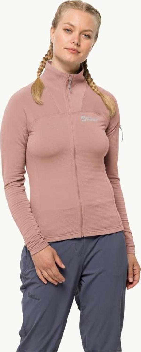 Jack Wolfskin 1710981_2919 Prelight FZ W Rose Dawn Kadın Polar - Image 1