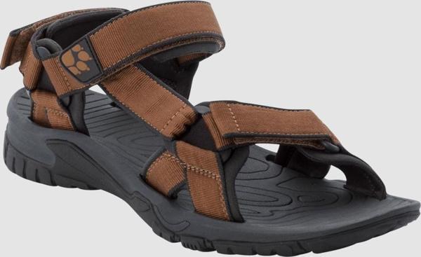 Jack Wolfskin 4019021 Lakewood Ride Sandal M Brown Black Erkek Sandalet - Image 1