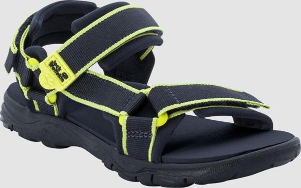 Jack Wolfskin 4040061 Seven Seas 3K Blue/Lime Kadın Sandalet - Image 1