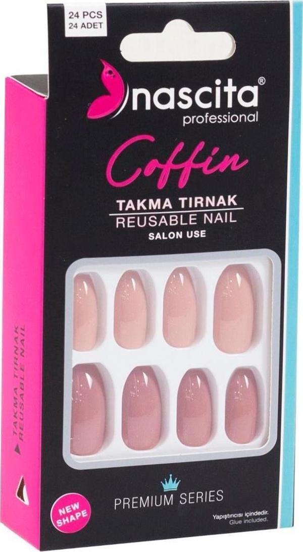 Nascita 24'lü Coffin Renkli Takma Tırnak - 147 - Image 1