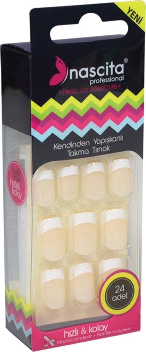 Nascita 24'lü French Mat Takma Tırnak -07 - Image 1