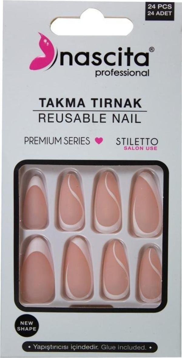 Nascita Mat Stiletto Tırnak - 204 - Image 1