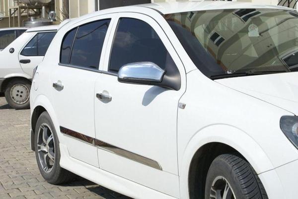 ASTRA H AYNA KAPAĞI KROM 2 PARÇA P.ÇELİK 2004 2005 2006 2007 2008 2009 - Image 1