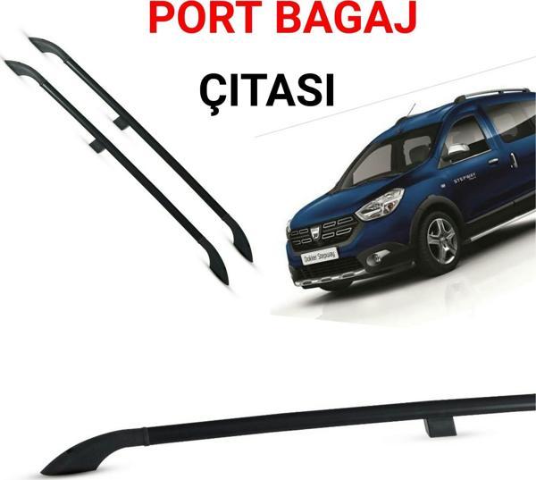 DACİA DOKKER SİYAH PORTBAGAJ TAVAN ÇİTASI 2013 2014 2015 2016 2017 2018 2019 2020 2021 - Image 1