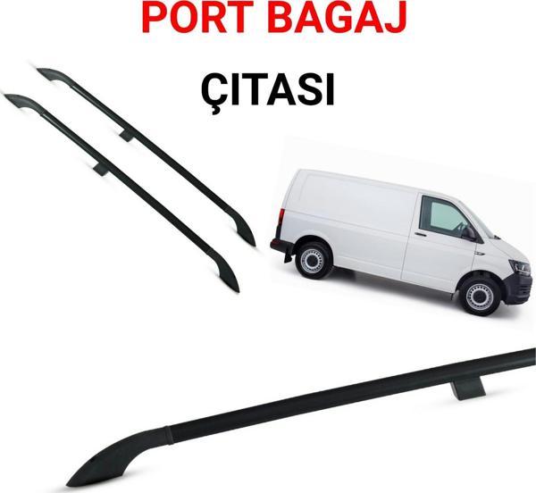 T5 KISA ŞASE SİYAH PORTBAGAJ TAVAN ÇİTASI 2003 2004 2005 2006 2007 2008 2009 - Image 1