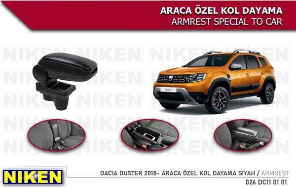YENİ DACİA DACİA DUSTER 2018 2019 2020 2021 2022 2023 2024 MODEL NİKEN ARACA ÖZEL KOL DAYAMA KOLÇAK - Image 1