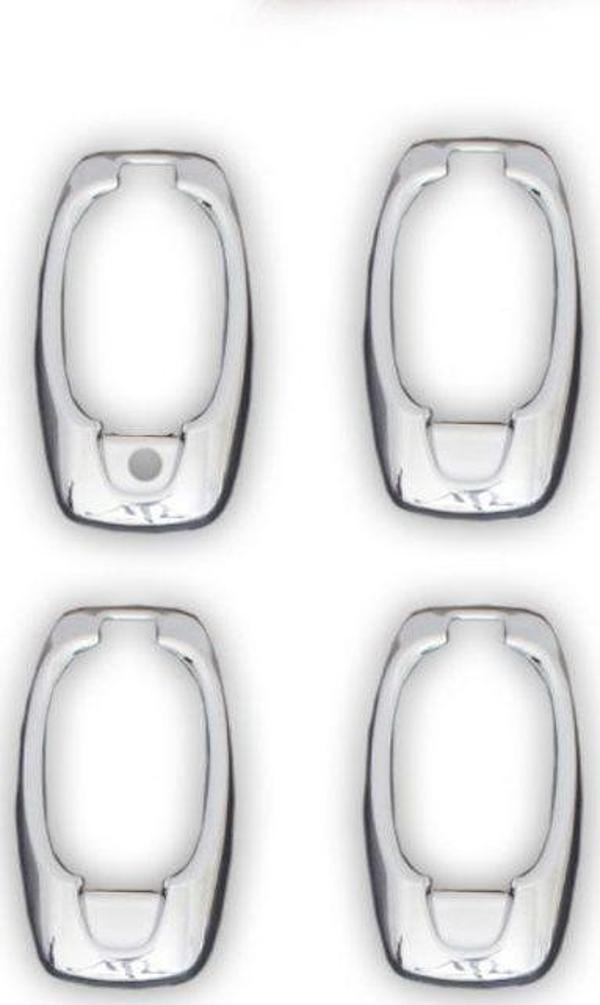 DOBLO 2 KAPI KOLU ÇERÇEVESİ 4 PARÇA KROM 10+ AKTİF - Image 1