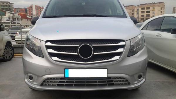 VİTO W447 ÖN PANJUR KROM 2019 2020 2021 5 PARÇA - Image 1