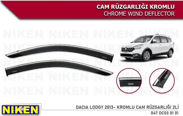 DACIA LODGY 2017 2018 2019 MODEL NIKEN KROMLU CAM RÜZGARLIĞI - Image 1