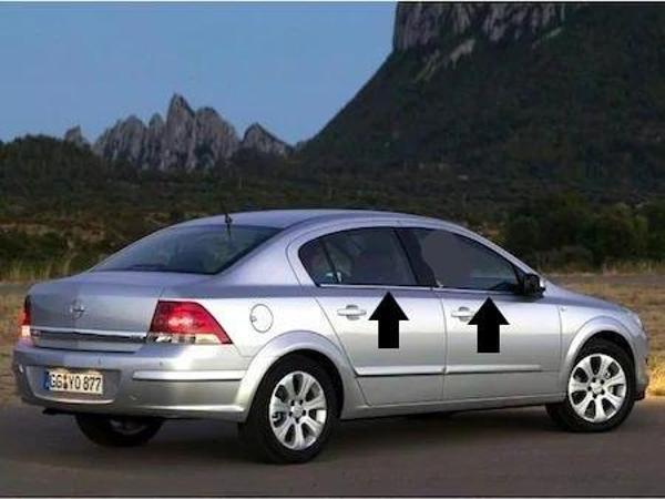 ASTRA H SEDAN CAM ÇİTASI KROM 09+13 - Image 1