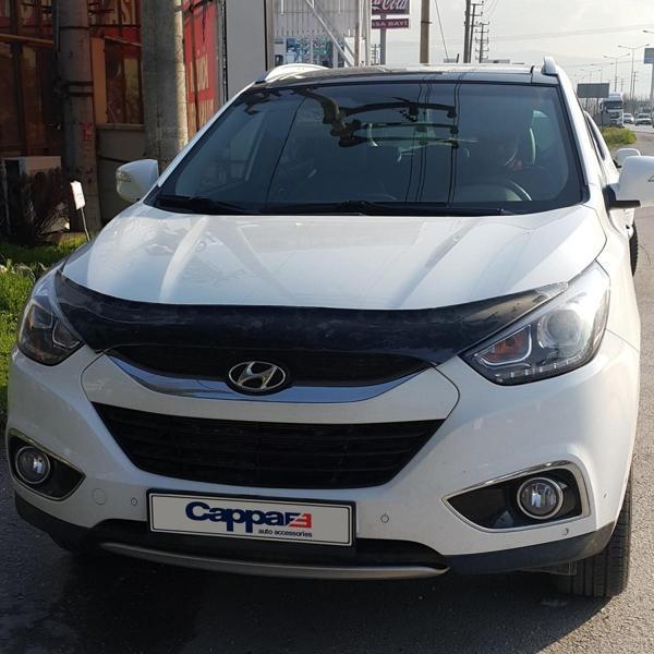 4mm 1.kalite Hyundai iX 35 2010 2017 ARASI Ön Kaput Koruyucu Rüzgarlığı CAPPAFE 30360610 4 *A1 34* - Image 1