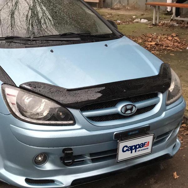 4mm 1.kalite Hyundai Getz 2006 2011 ARASI Ön Kaput Koruyucu Rüzgarlığı CAPPAFE 30360206 4  *a7 56 ** - Image 1