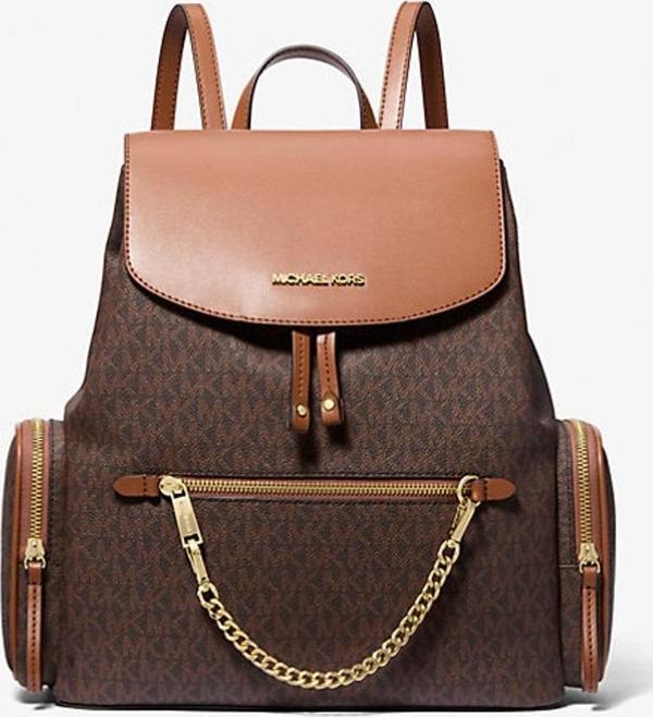 MICHAEL KORS KADIN SIRT ÇANTASI 35T1GTTB3B-BROWN - Image 1
