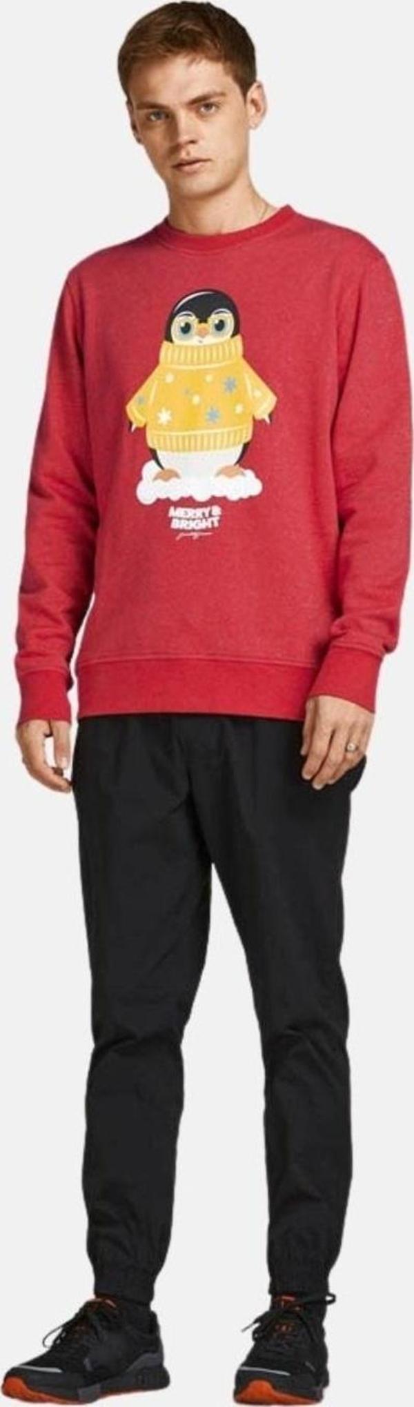 Jack&Jones ERKEK SWEATSHIRT 12198379-SAGE - Image 1