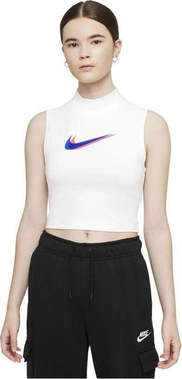 NIKE MOCK-NECK KADIN SPOR ATLETİ DM4602-100 - Image 1