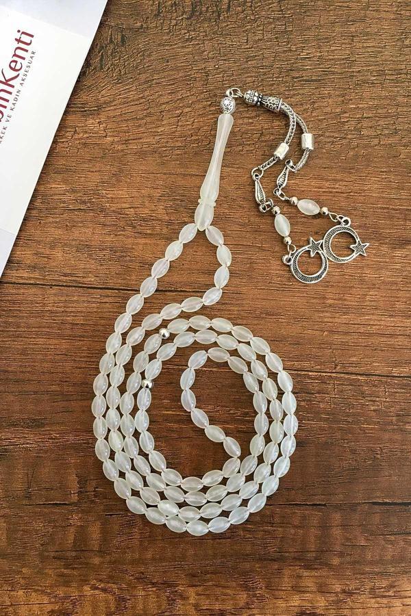 Arpa Tane 99'Luk Kedi Gözü Namaz Tesbihi - Image 1