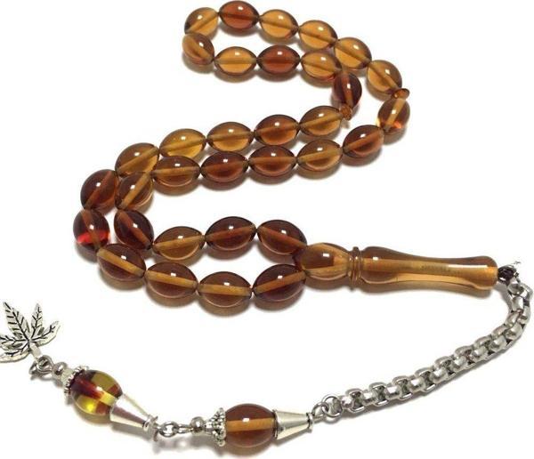 Sığırcık Kesim Tek Püsküllü Toz Kehribar - Image 1